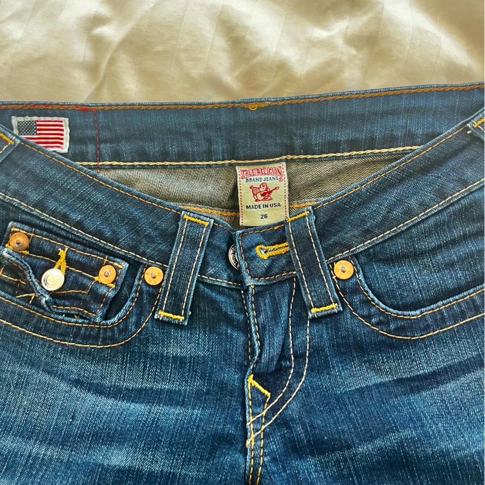 True Religion Jeans size 26 . Hardly wore and dry cleaned
